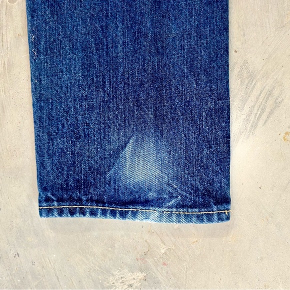 Abercrombie & Fitch Dark Skinny Jeans No Stretch Button Fly Womens 30x30 - BLUE - Picture 13 of 15